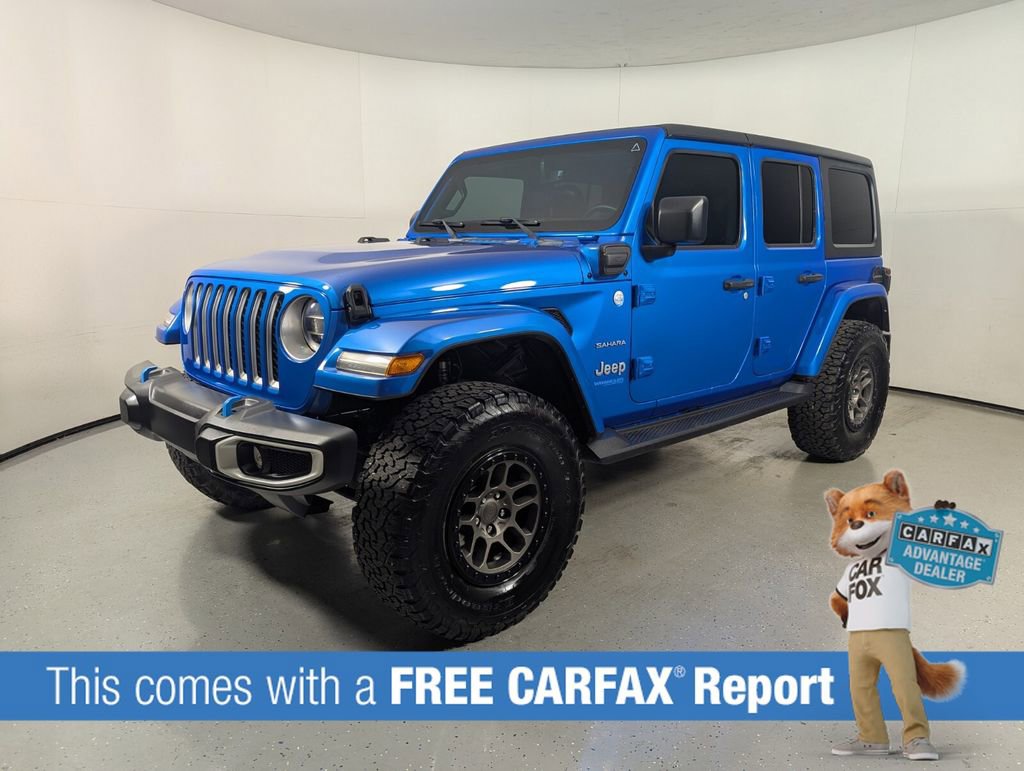 Used 2022 Jeep Wrangler Unlimited Sahara image 3