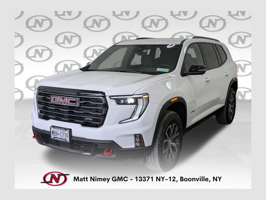 New 2026 GMC Acadia AT4 w/ LPO, Floor Liner Package