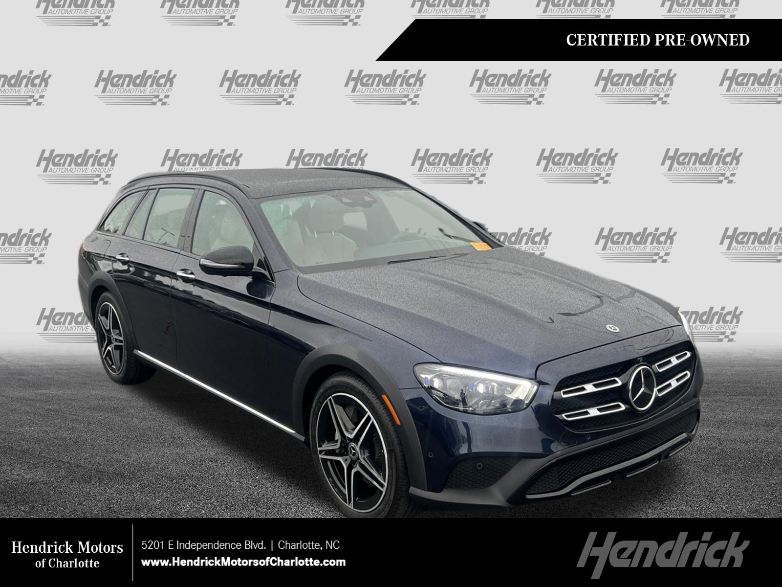 Certified 2023 Mercedes-Benz E 450 4MATIC All-Terrain Wagon w/ Premium Package image 1