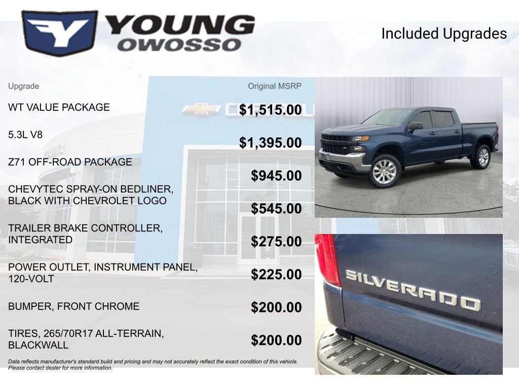 Certified 2021 Chevrolet Silverado 1500 W/T w/ WT Value Package image 4