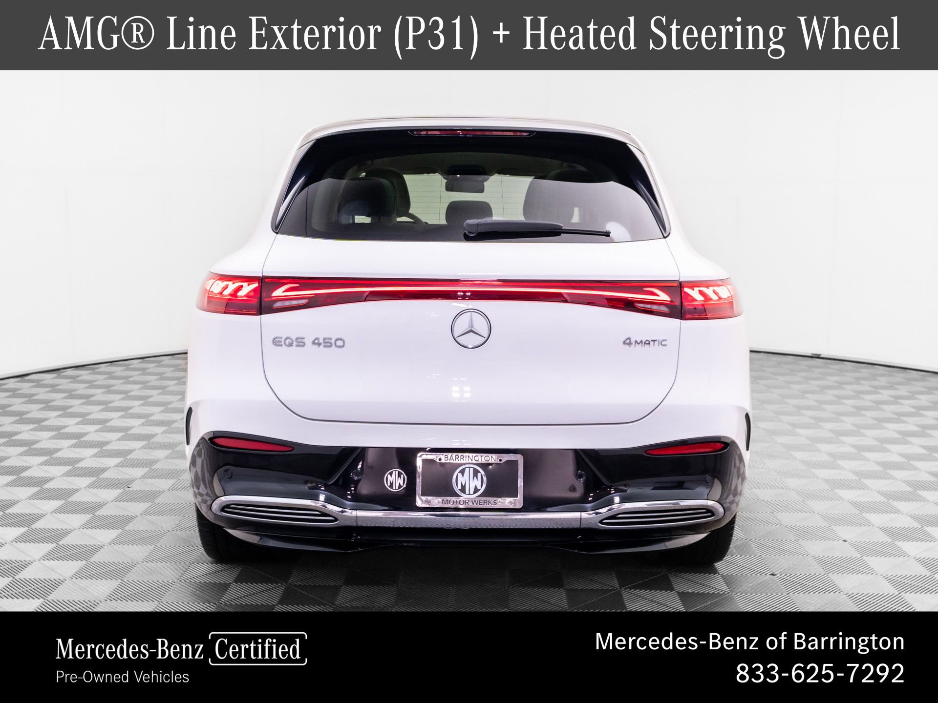 Used 2023 Mercedes-Benz EQS 450+ 4MATIC SUV image 4