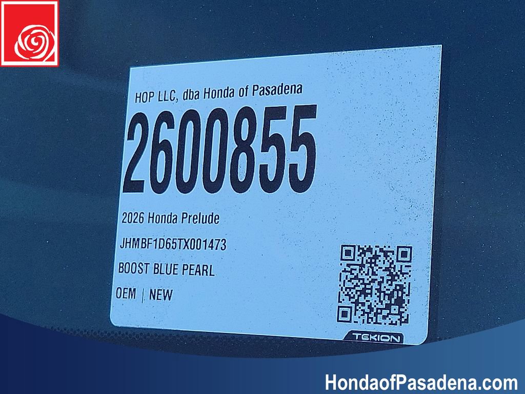 New 2026 Honda Prelude image 21
