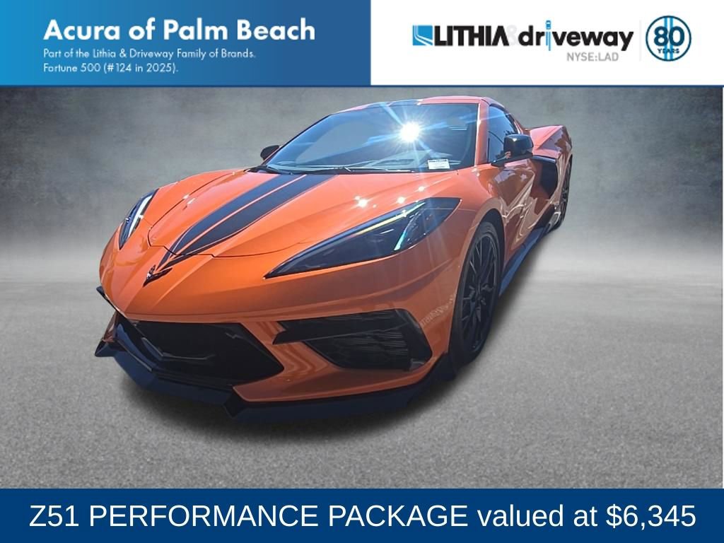 Used 2023 Chevrolet Corvette Stingray Preferred Cpe w/ Z51 Performance Package image 1