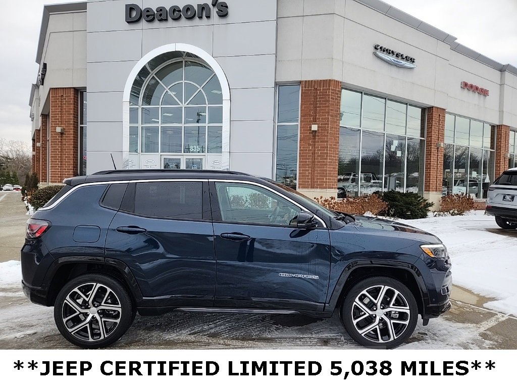 Certified 2024 Jeep Compass Limited w/ Elite Group image 1