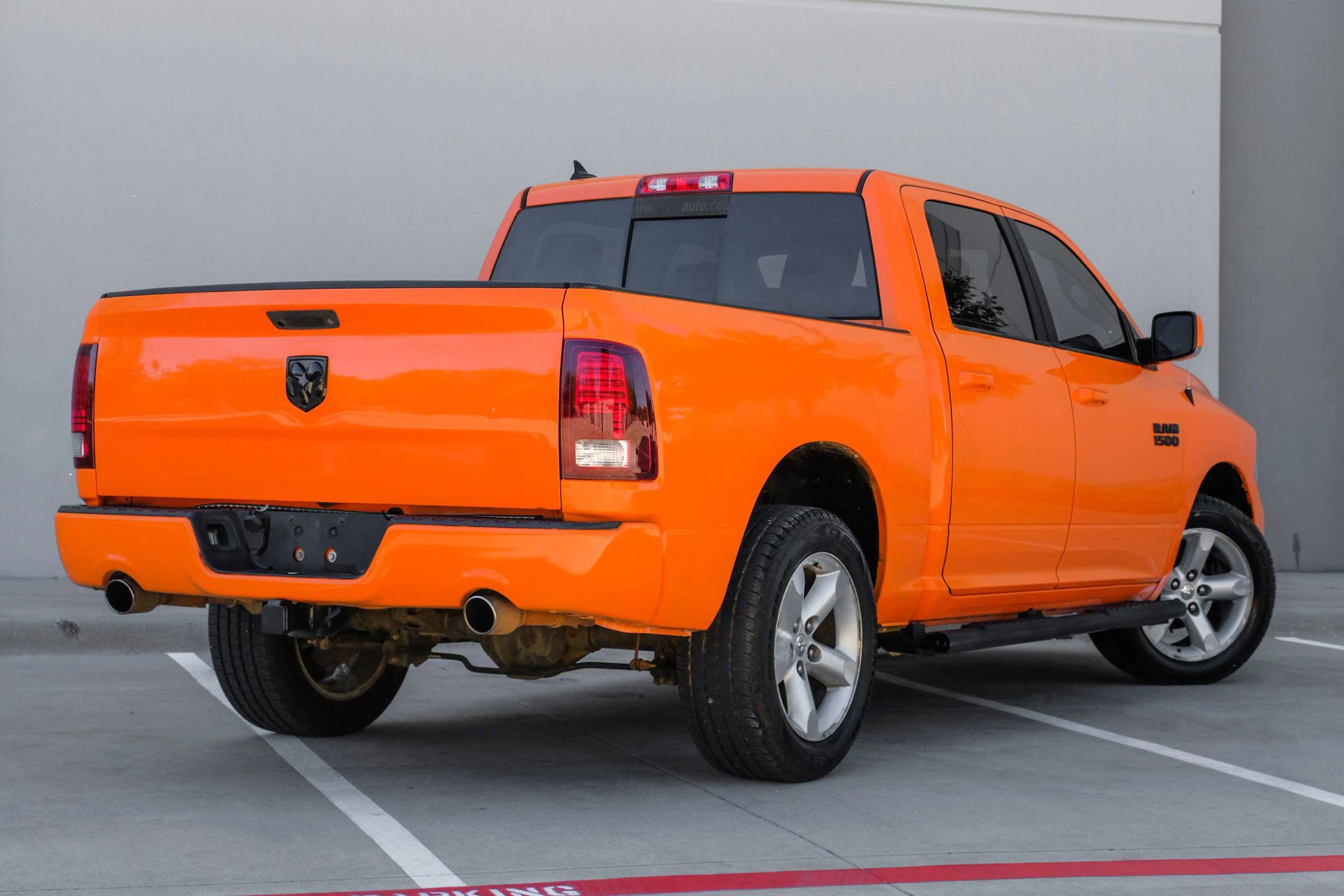 Used 2017 RAM 1500 Sport w/ Ignition Orange Sport Package RWD image 3