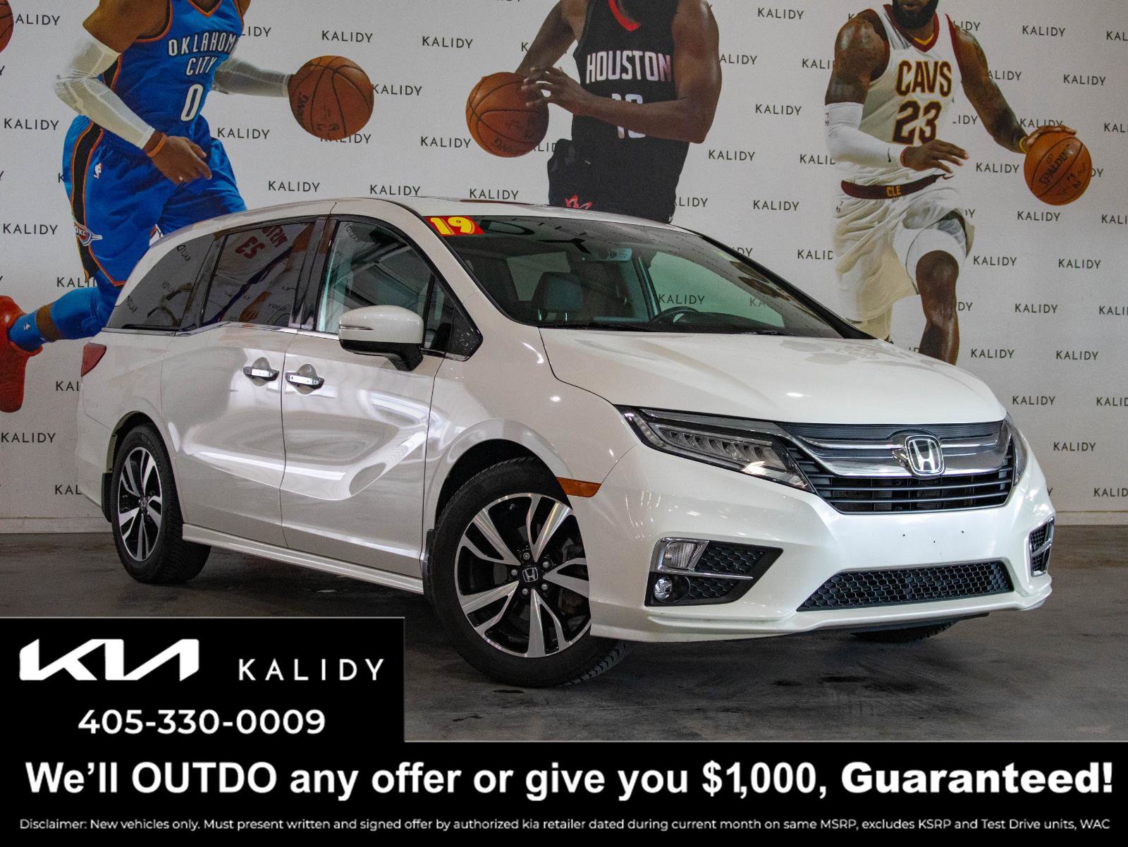 Used 2019 Honda Odyssey Elite image 1