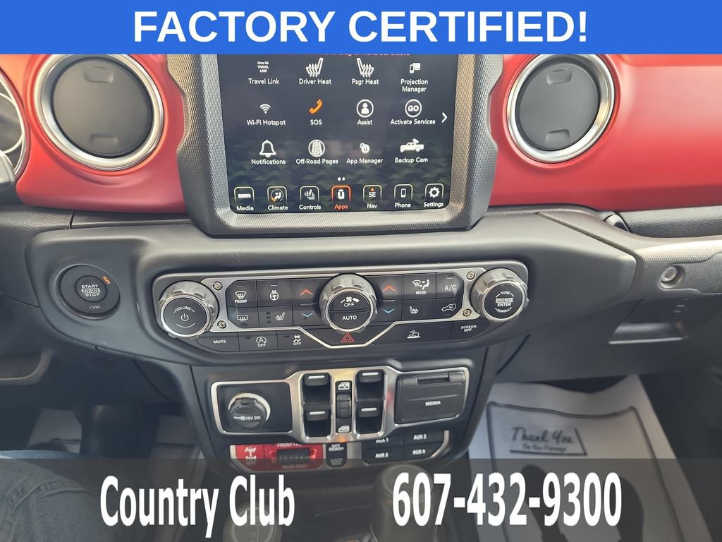 Used 2023 Jeep Gladiator Rubicon w/ Cold Weather Group AWD/4WD image 13