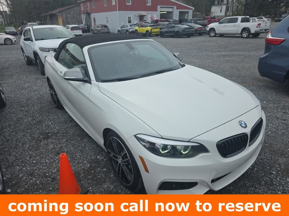 Used 2018 BMW M240i xDrive Convertible w/ Premium Package image 1