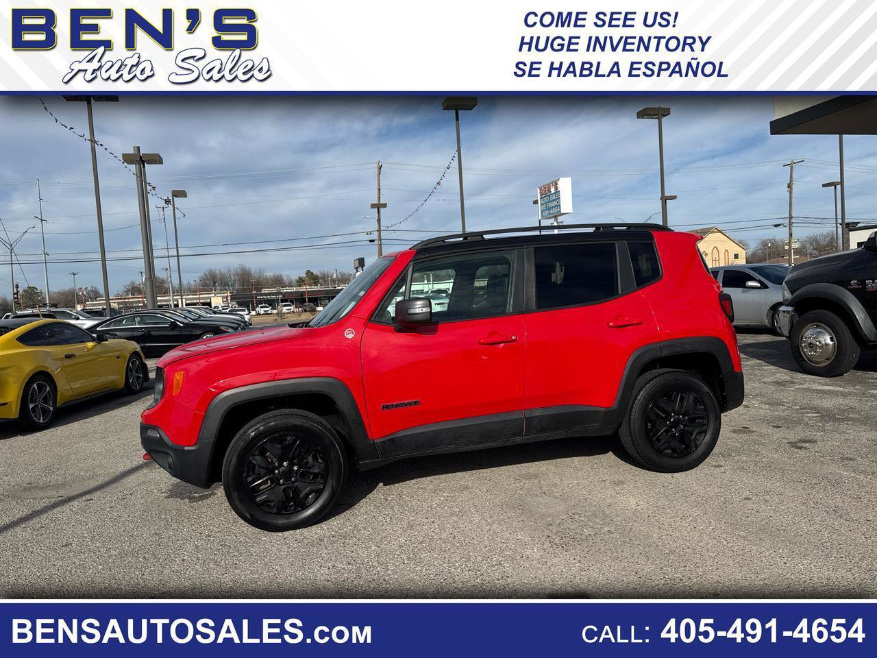 Used 2018 Jeep Renegade Trailhawk AWD/4WD image 1