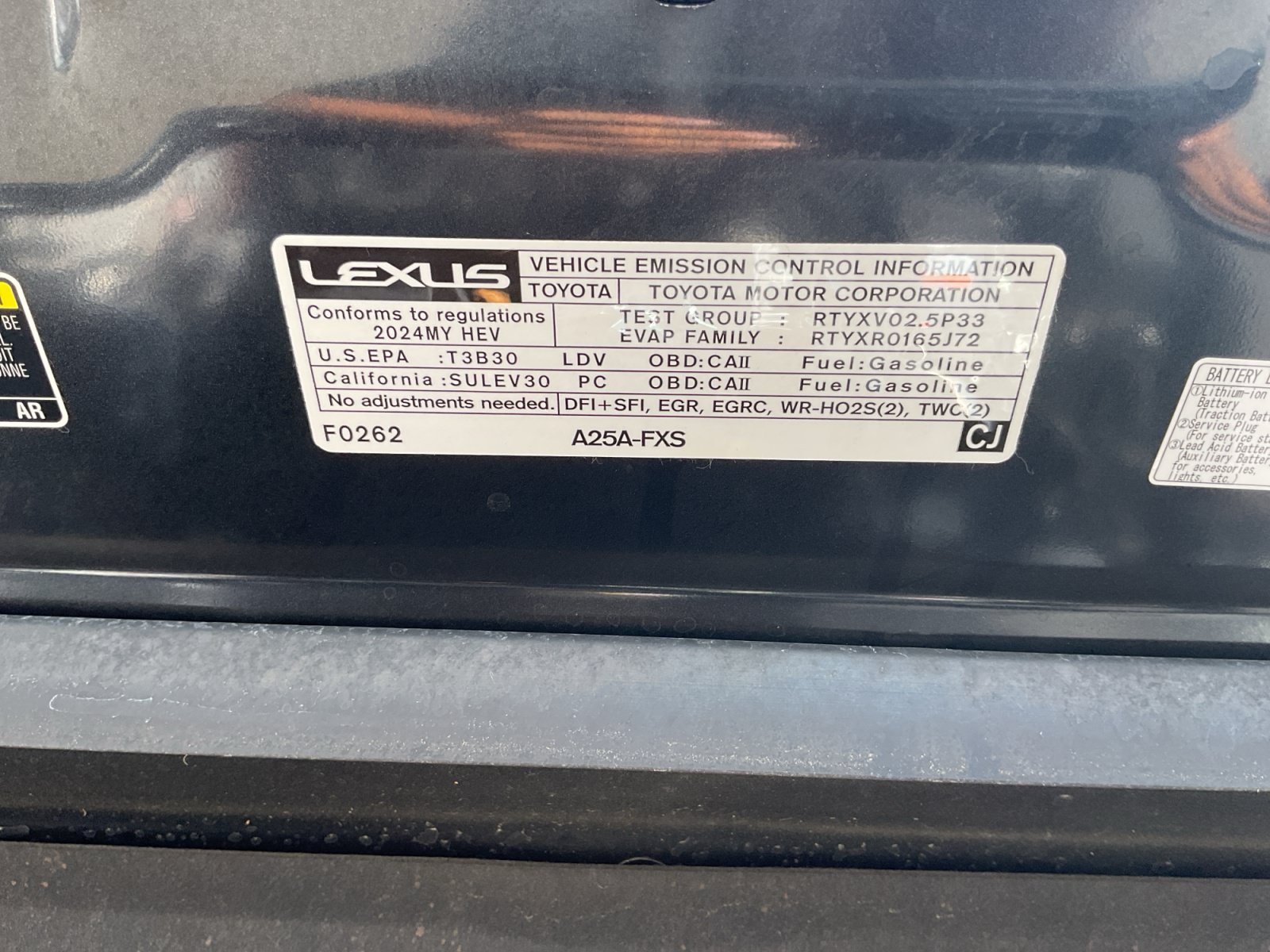 Used 2024 Lexus ES 300h w/ Accessory Package (Z2) FWD image 25