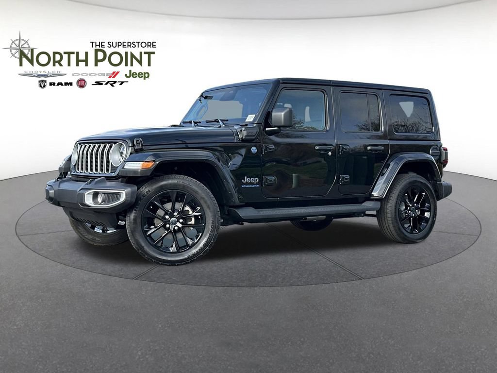 Certified 2025 Jeep Wrangler Unlimited Sahara AWD/4WD image 1