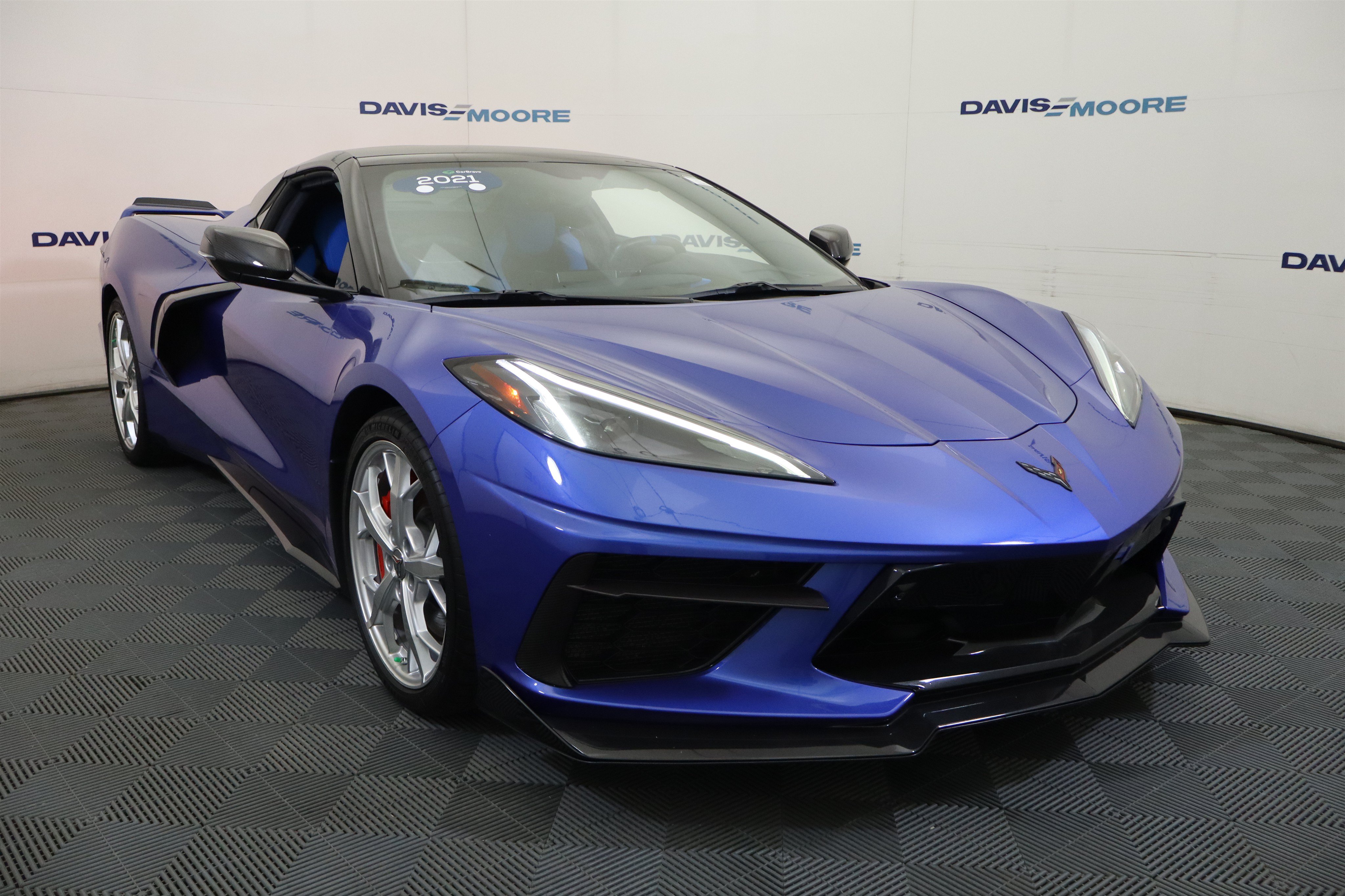 Certified 2021 Chevrolet Corvette Stingray Premium Conv w/ Z51 Performance Package RWD image 3