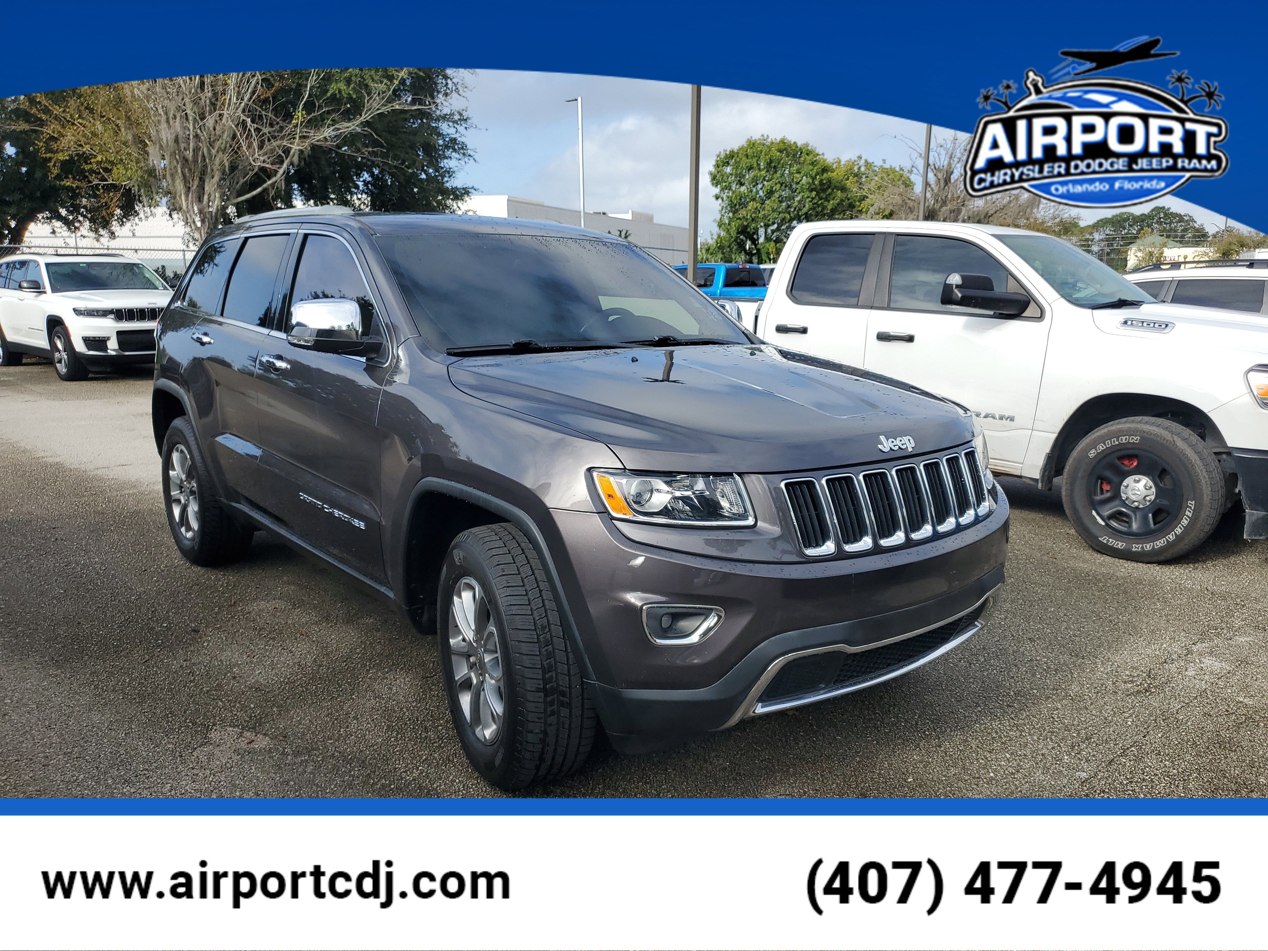Used 2015 Jeep Grand Cherokee Limited w/ Trailer Tow Group IV