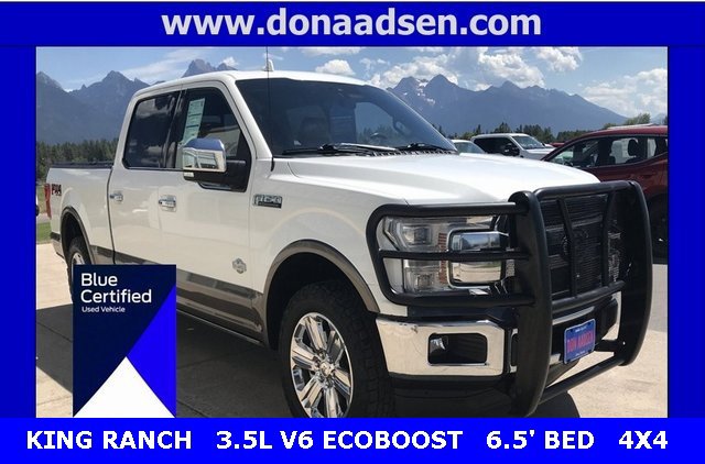 Certified 2020 Ford F150 King Ranch w/ Equipment Group 601A Luxury