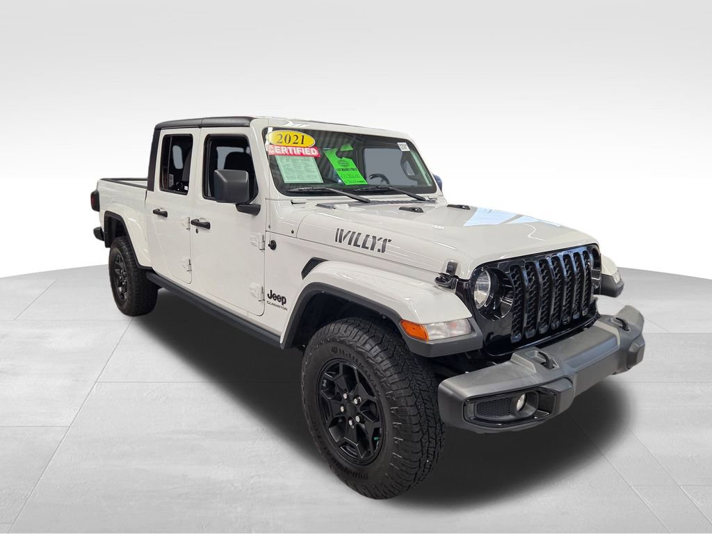 Certified 2021 Jeep Gladiator Willys image 13