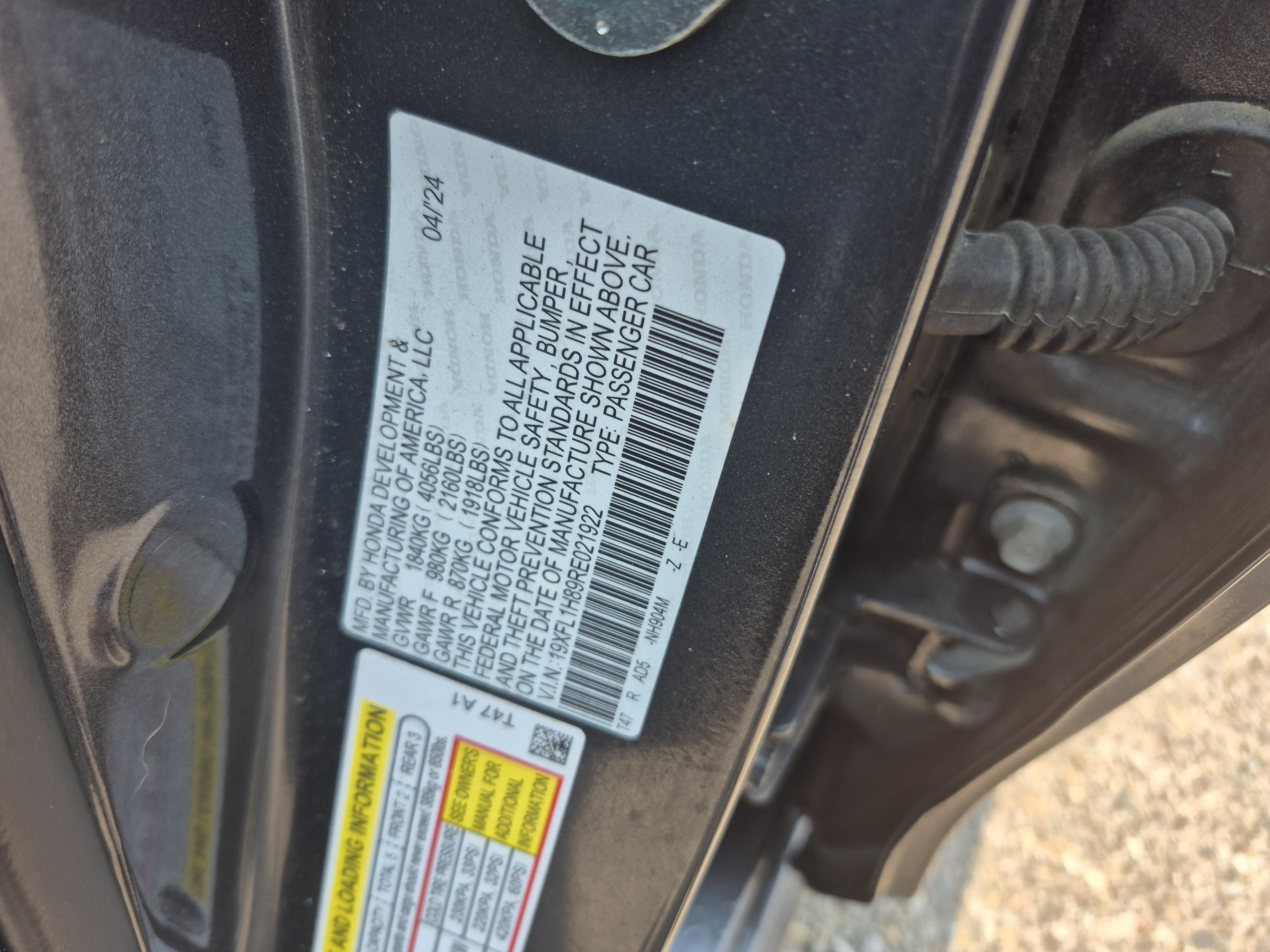 Used 2024 Honda Civic Sport Touring image 25
