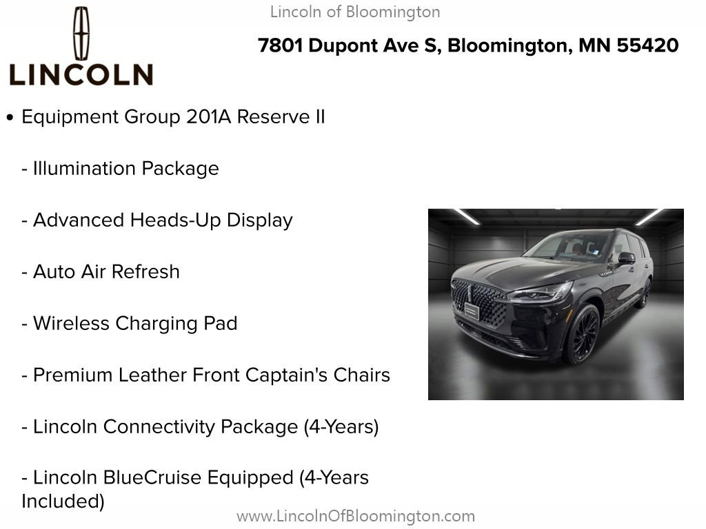 New 2026 Lincoln Aviator Reserve AWD/4WD image 8