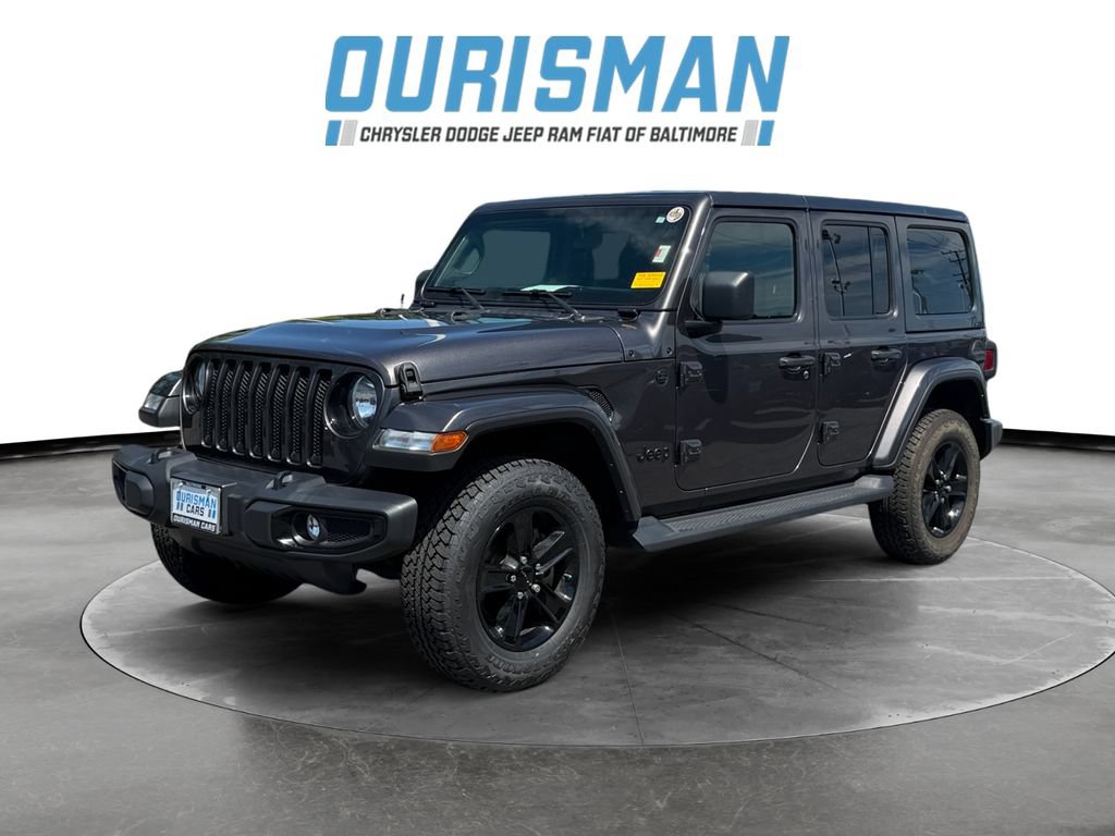 Used 2021 Jeep Wrangler Unlimited Sahara AWD/4WD image 2