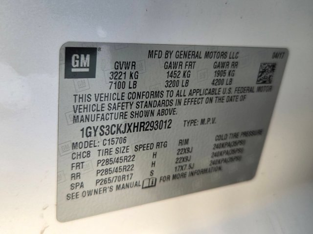 Used 2017 Cadillac Escalade Premium Luxury RWD image 6