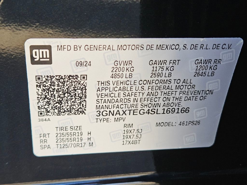 Used 2025 Chevrolet Equinox RS w/ Safety and Technology Package image 26