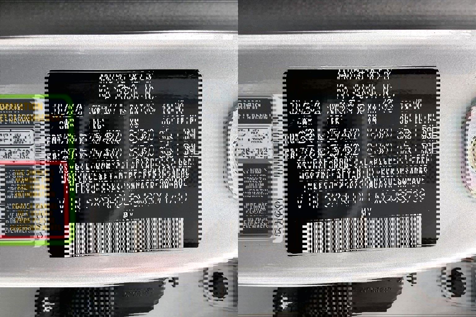 Used 2021 Kia Sorento EX w/ EX AWD X-Line Package image 33