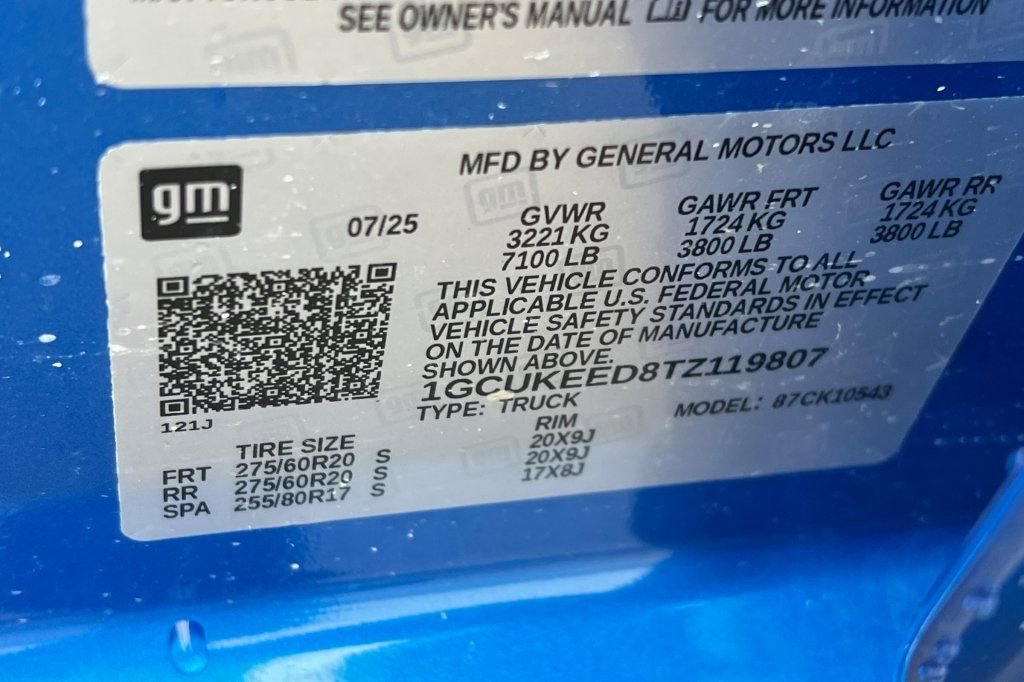 New 2026 Chevrolet Silverado 1500 RST w/ RST All Star Premium Package image 22