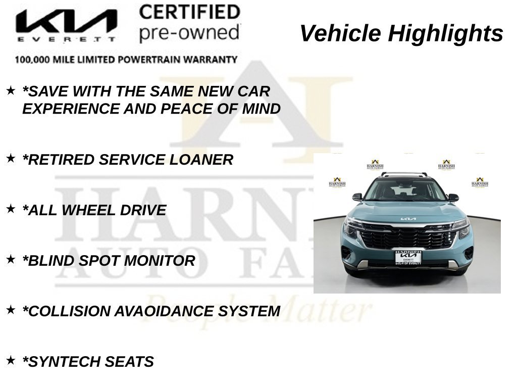 Certified 2025 Kia Seltos S AWD/4WD image 9