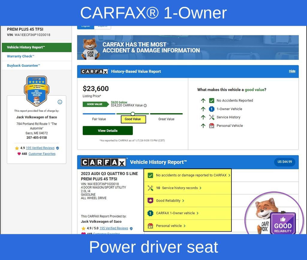 Used 2023 Audi Q3 2.0T Premium Plus w/ Premium Plus Package image 11