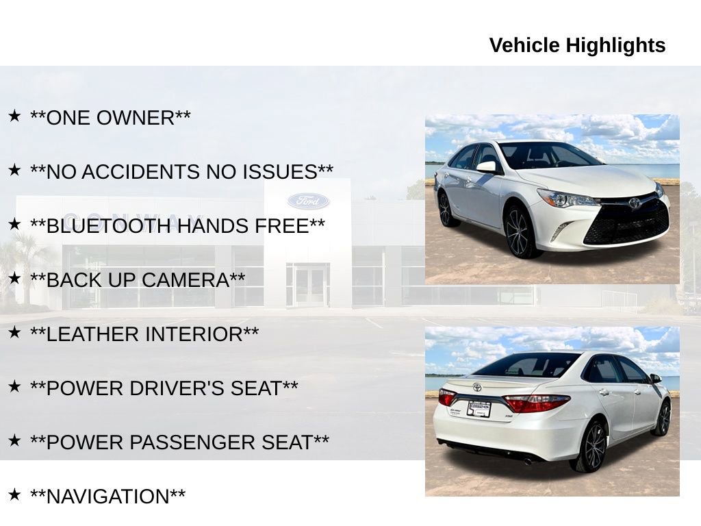 Used 2017 Toyota Camry XSE FWD image 6