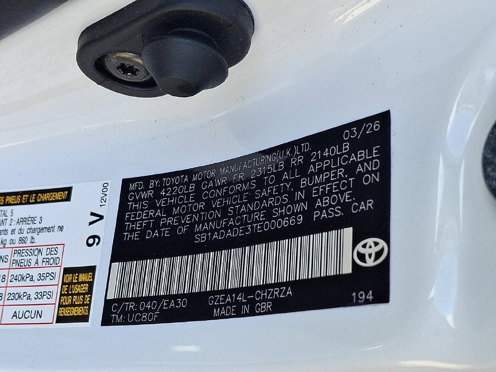 Used 2026 Toyota Corolla GR AWD/4WD image 30