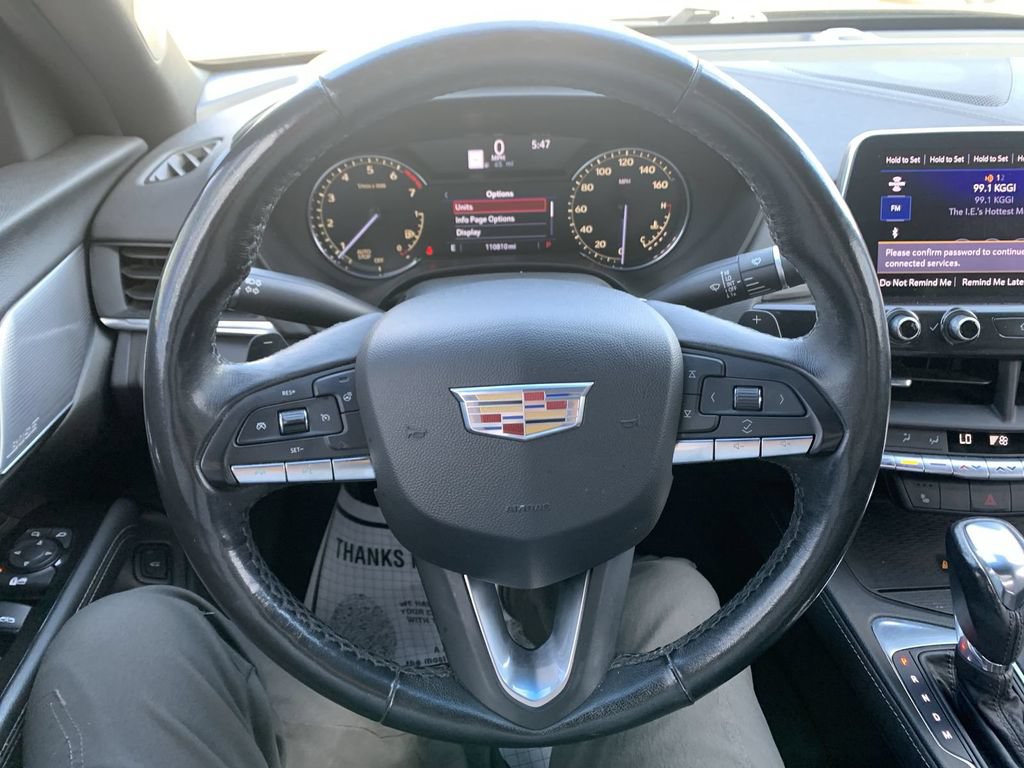 Certified 2020 Cadillac CT4 Luxury w/ Sun And Sound Package RWD image 9