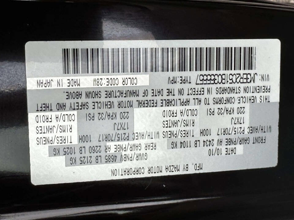 Used 2011 MAZDA CX-7 i Touring FWD image 24