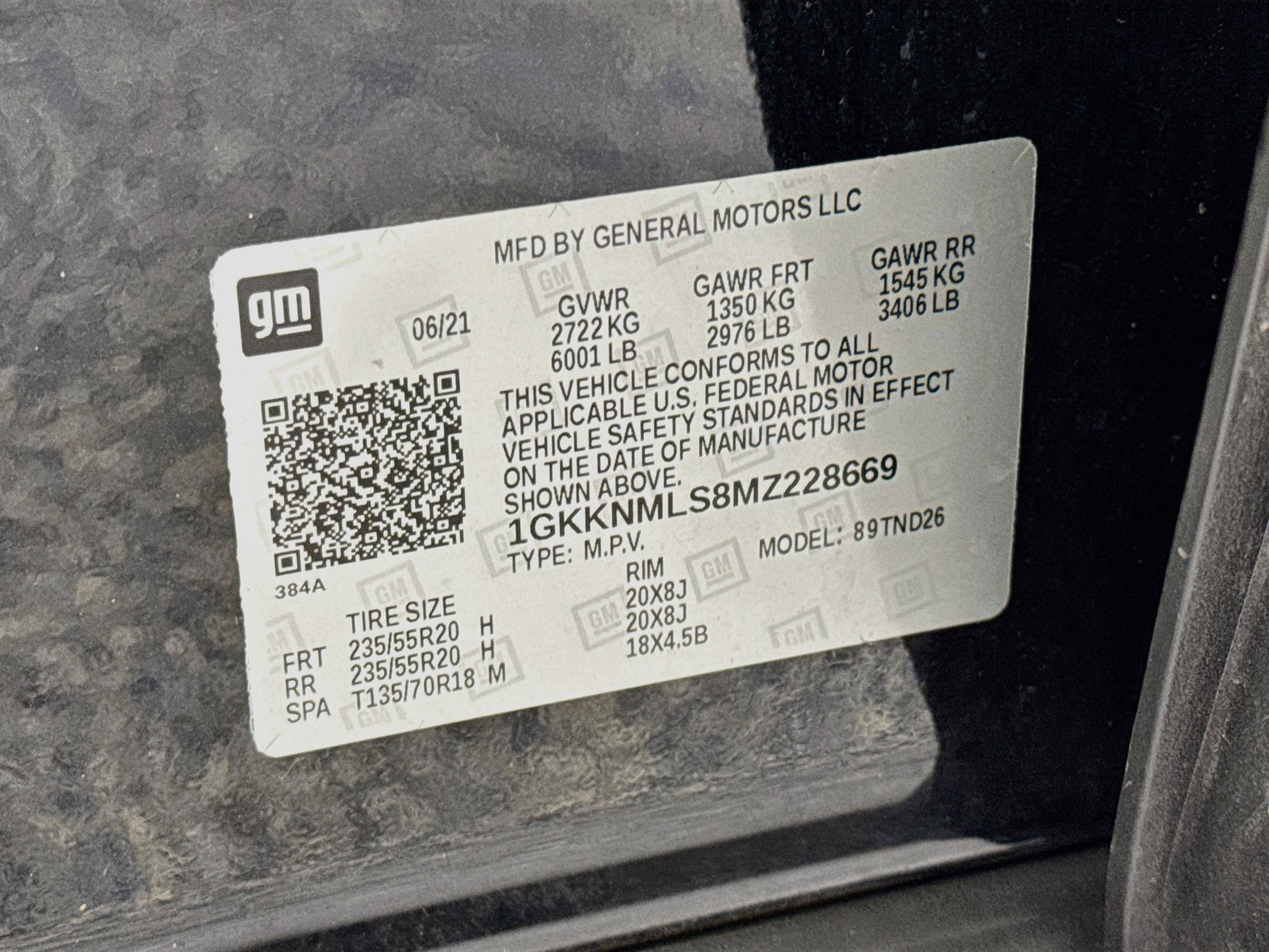 Used 2021 GMC Acadia SLT w/ Technology Package FWD image 33