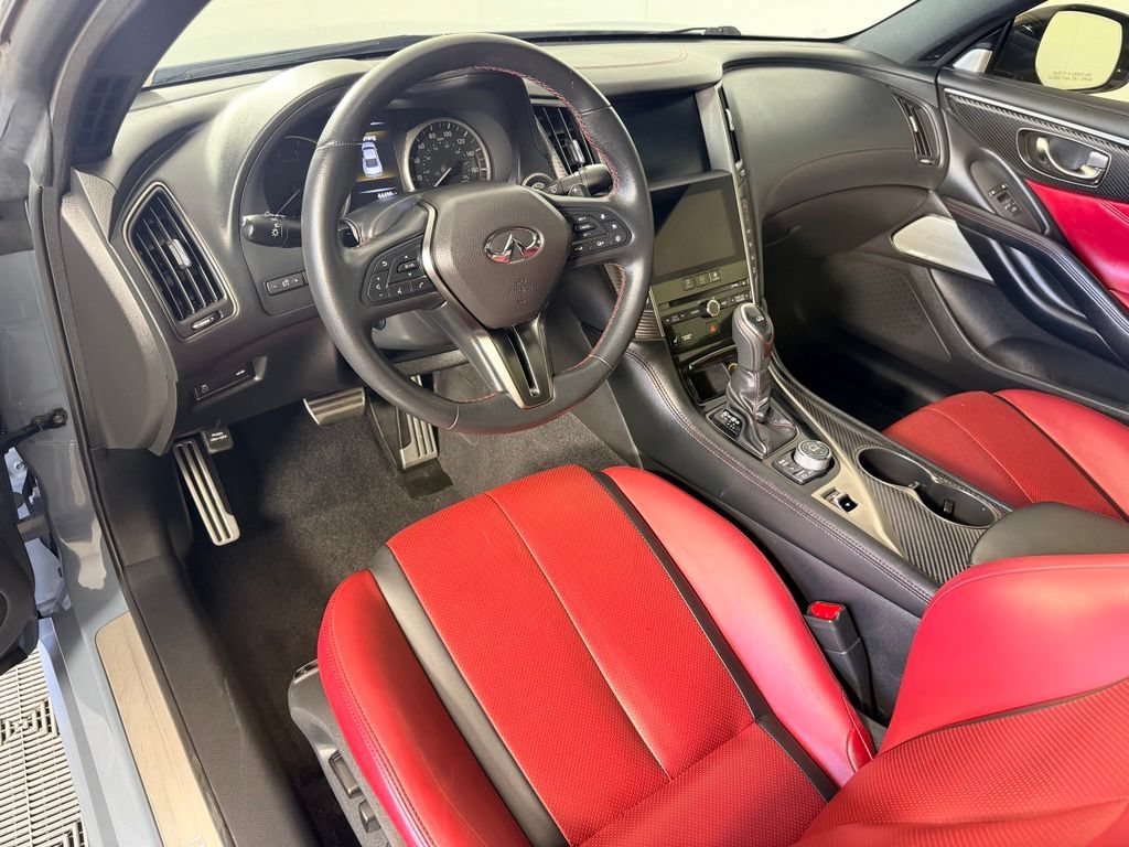 Used 2022 INFINITI Q60 Red Sport 400 w/ Cargo Package RWD image 29