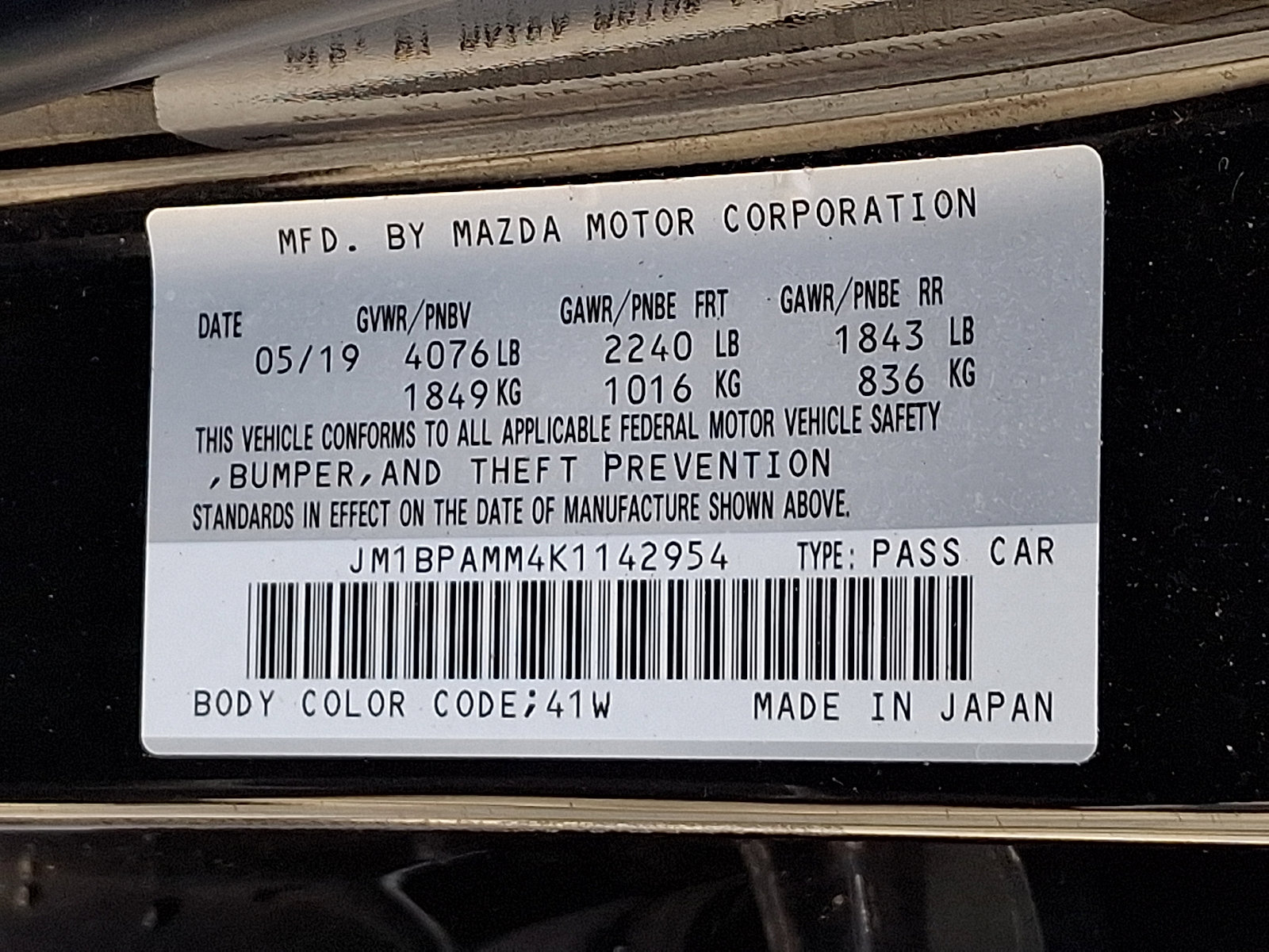 Used 2019 MAZDA MAZDA3 Hatchback w/ Preferred Package image 27