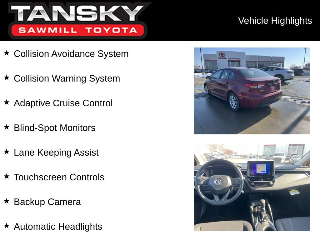 New 2026 Toyota Corolla LE image 9