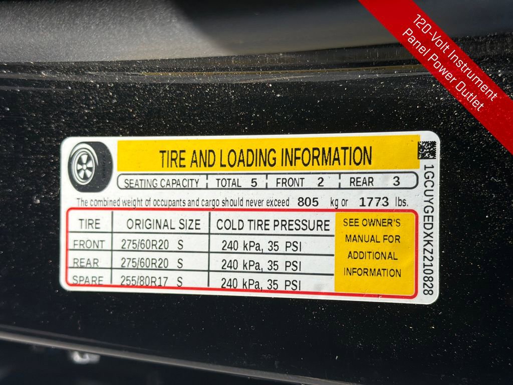 Used 2019 Chevrolet Silverado 1500 LTZ w/ LTZ Premium Package AWD/4WD image 31