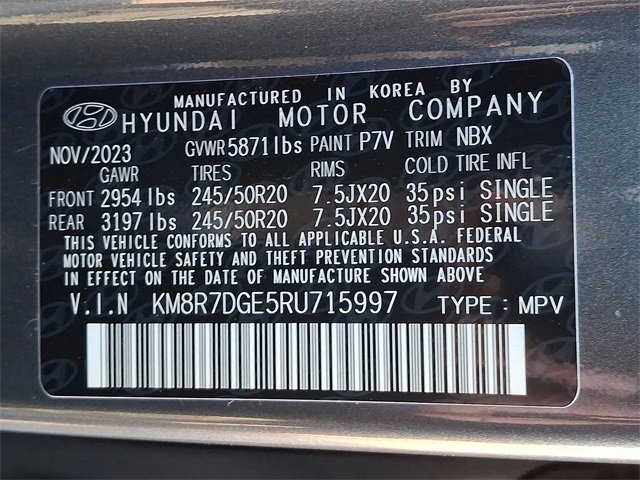 Used 2024 Hyundai Palisade Calligraphy image 30