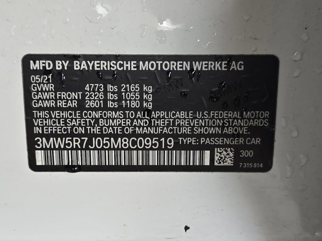 Used 2021 BMW 330i xDrive Sedan w/ Convenience Package AWD/4WD image 33