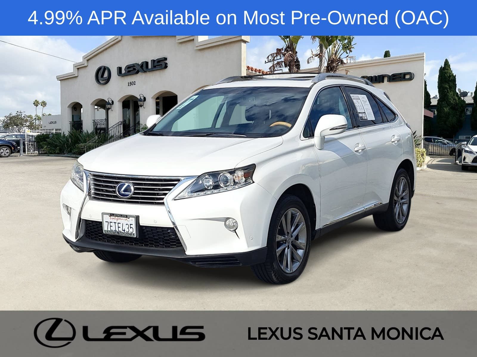 Used 2014 Lexus RX 450h AWD image 1