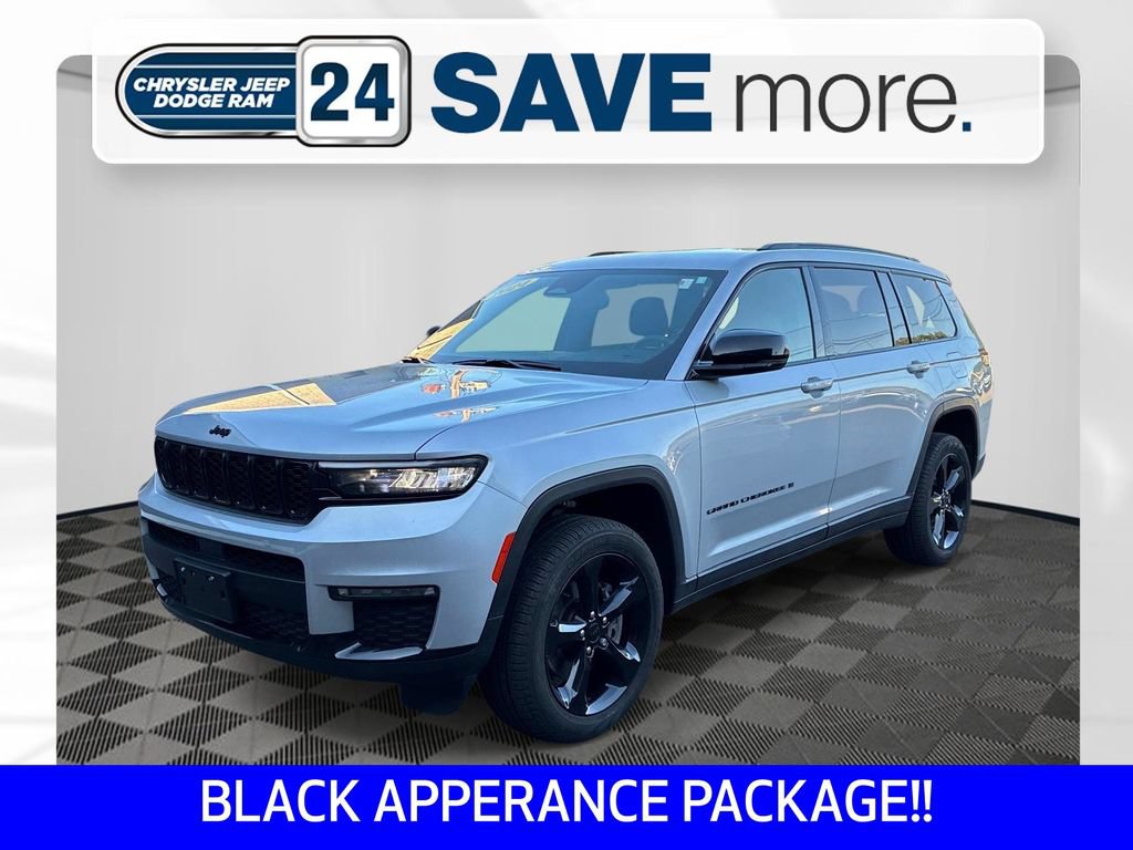 Used 2024 Jeep Grand Cherokee L Limited w/ Black Appearance Package AWD/4WD image 1