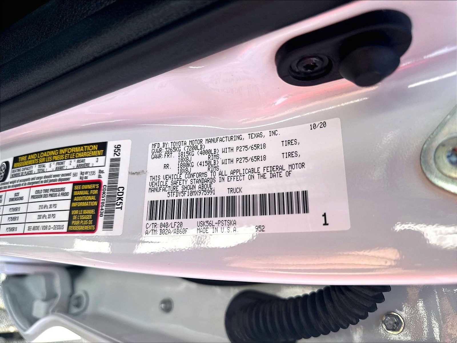 Used 2021 Toyota Tundra TRD Pro AWD/4WD image 34