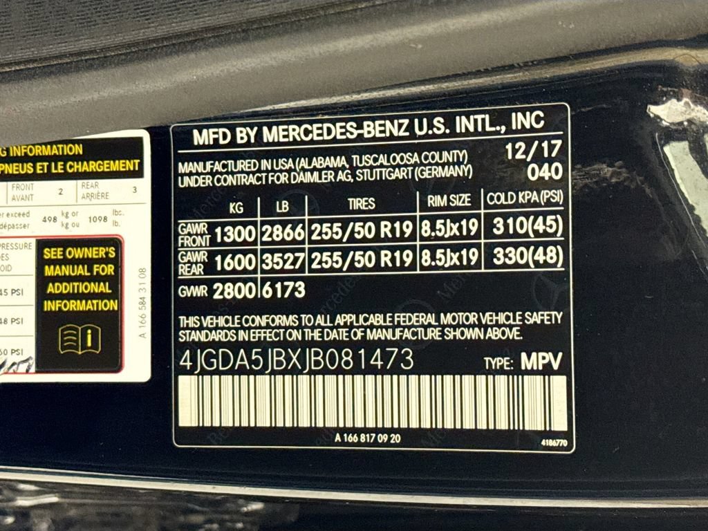 Used 2018 Mercedes-Benz GLE 350 w/ Premium 1 Package image 42