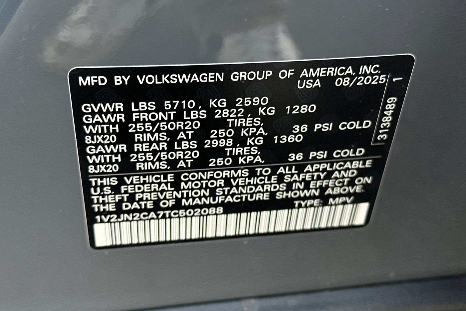 New 2026 Volkswagen Atlas SE image 27