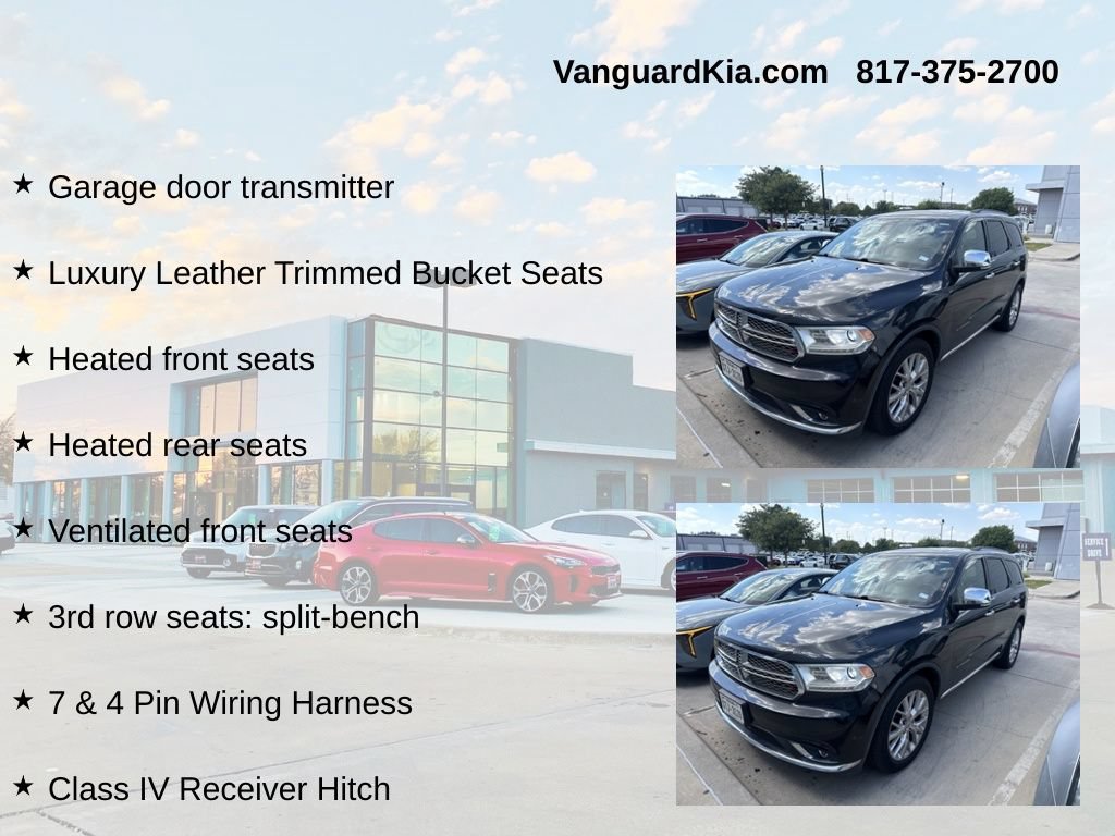 Used 2014 Dodge Durango Citadel w/ Technology Group RWD image 11