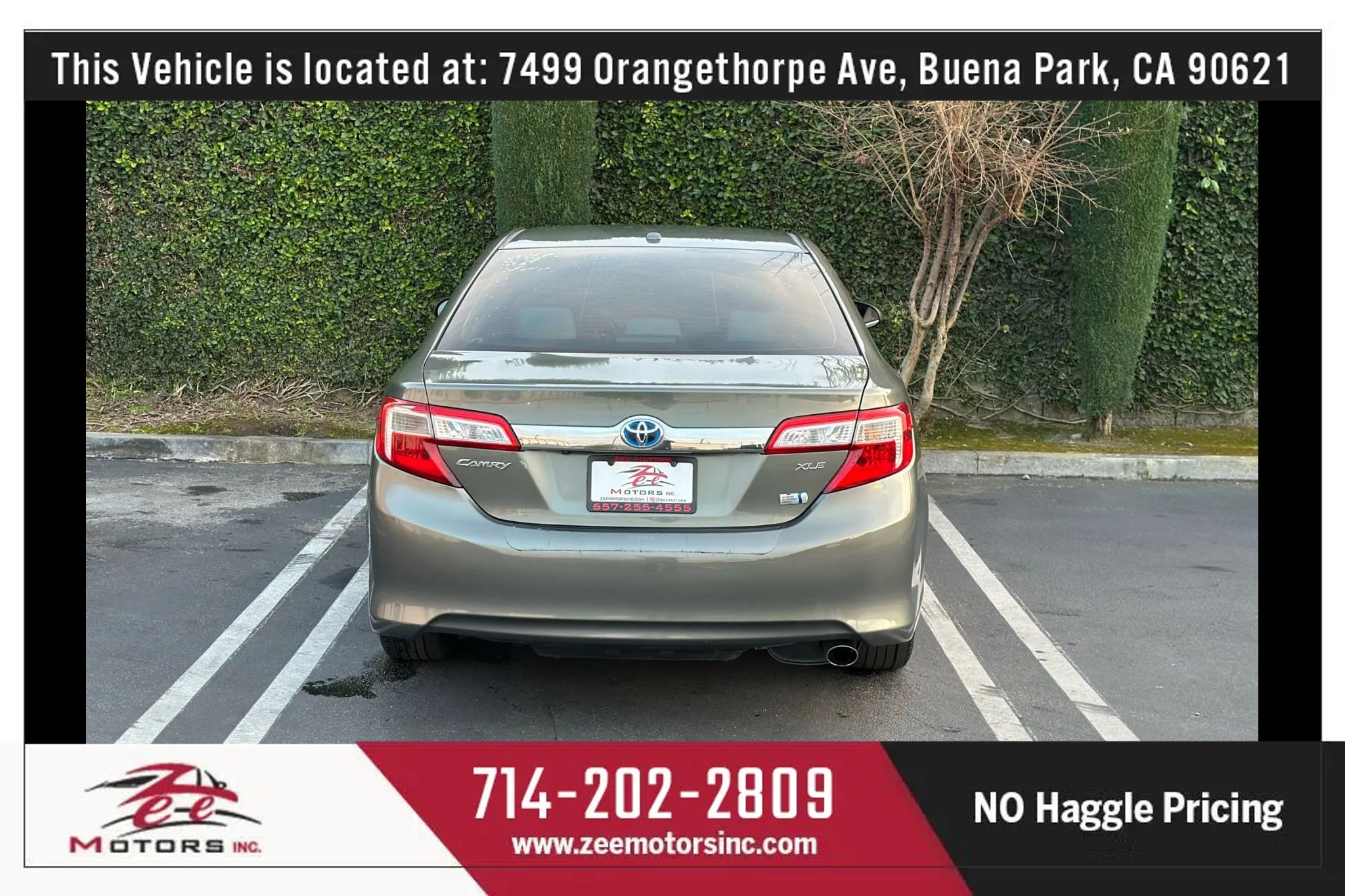 Used 2014 Toyota Camry XLE w/ Convenience Package image 8