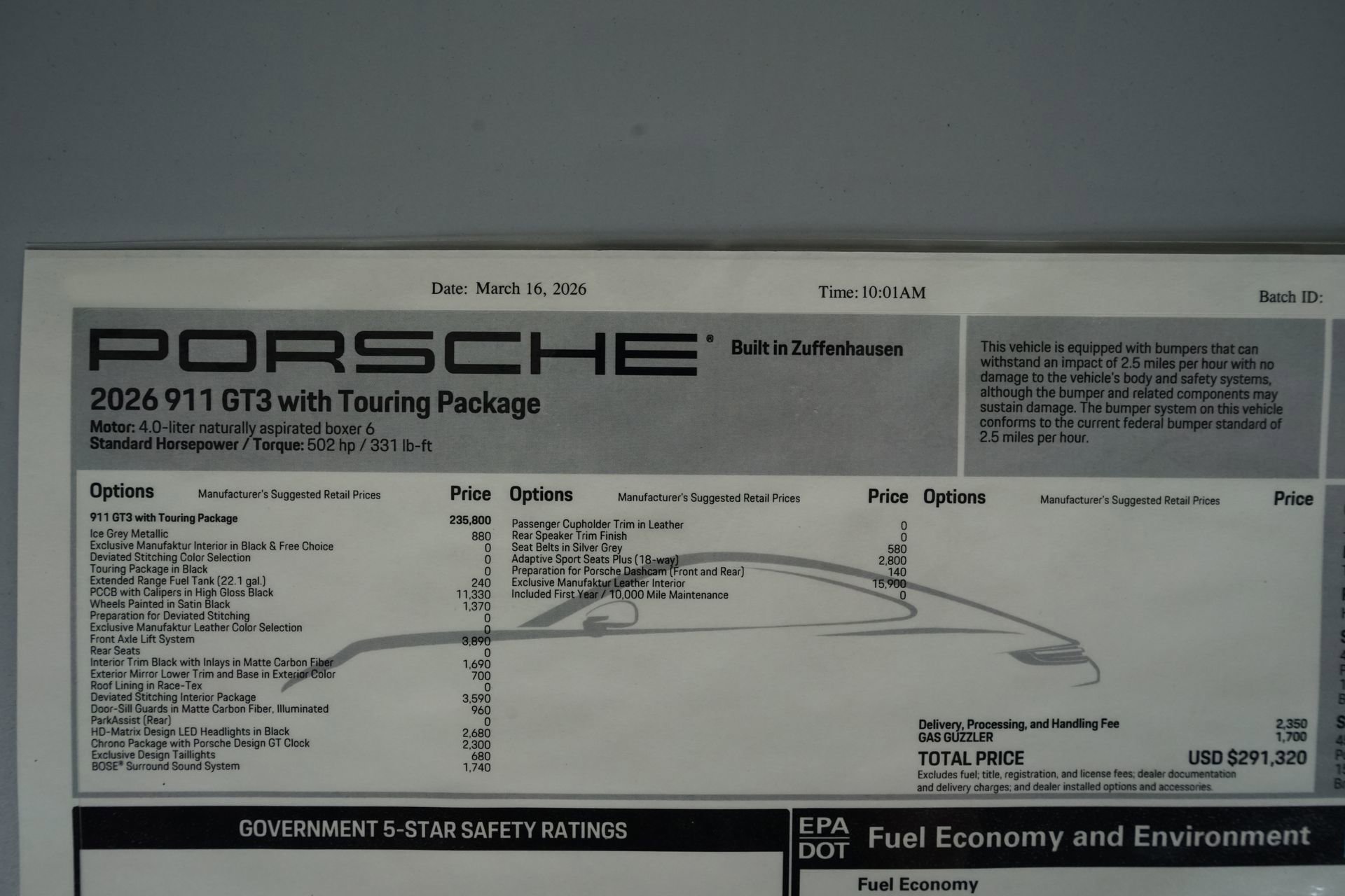 Used 2026 Porsche 911 GT3 image 37