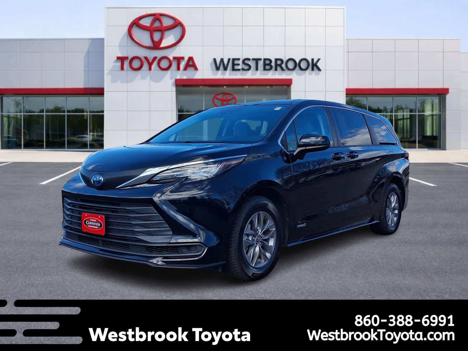 Certified 2021 Toyota Sienna LE