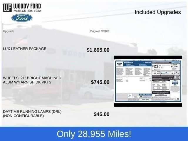 Used 2025 Ford Explorer Platinum w/ LUX Leather Package AWD/4WD image 4
