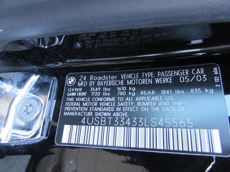 Used 2003 BMW Z4 2.5i image 22